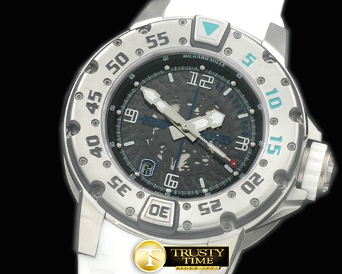 리차드밀 SS/RU Black Asian 7751 Decorated -RM071