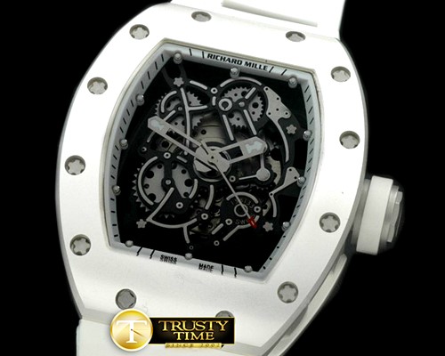 리차드밀 RM055 Bubba Watson Tourbillon CER/SS/RU Custom Skeleton -RM076A