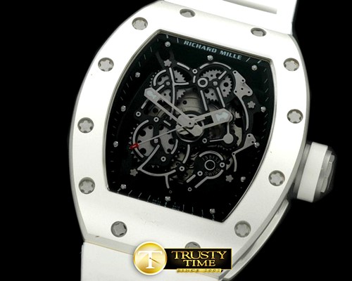 리차드밀 RM055 Bubba Watson Tourbillon CER/SS/RU Custom Skeleton -RM076C