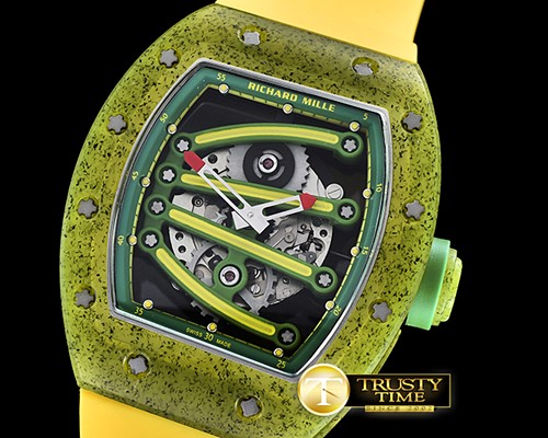 리차드밀 RM059 Yohan Blake CNT/RU Green Custom Movt -RM089A