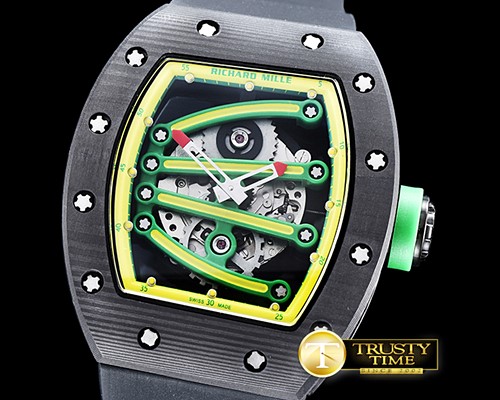 리차드밀 RM059 Yohan Blake FC/RU Yellow Custom Movt -RM091A