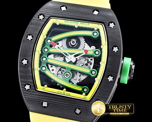 리차드밀 RM059 Yohan Blake FC/YRU Yellow Custom Movt -RM091C