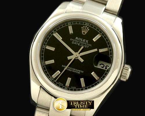 롤렉스 SS Oyster Black Sticks Swiss Eta 2688/2355 -RMDJ197A