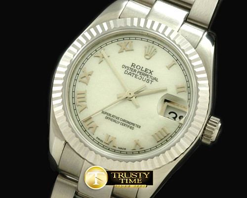 롤렉스 SS Oyster MWht Roman Swiss Eta 2688/2355 -RMDJ197D