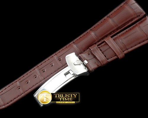 롤렉스 Brown Croc Strap SS 20/16/ New Insignia -ROLACC017B