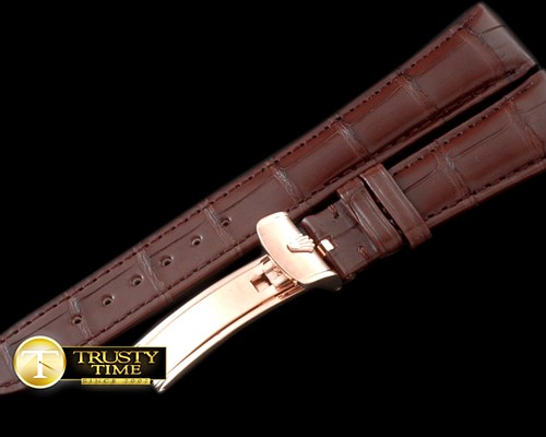 롤렉스 Brown Croc Strap RG 20/16/ New Insignia Buckle -ROLACC017E