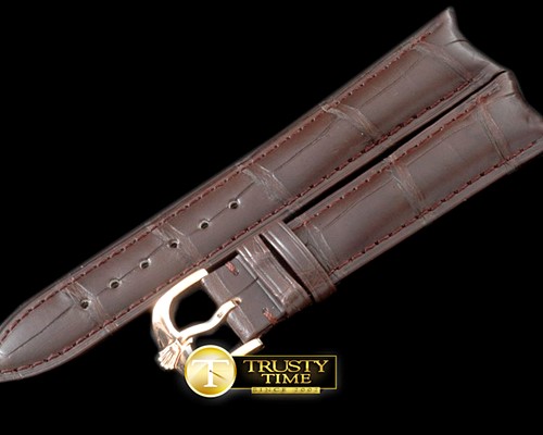 롤렉스 Brown Croc Strap RG 20/16/ New Insignia Buckle -ROLACC018A