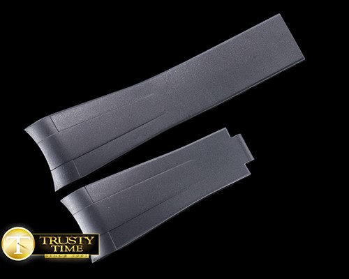 롤렉스 Rubber B Black Vulcanized Strap For Sports Rolex -ROLACC025F