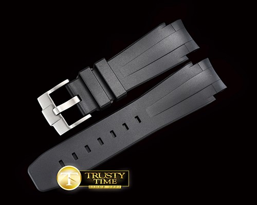 롤렉스 Rubber B Black Vulcanized Strap For Rolex DeepSea -ROLACC028D