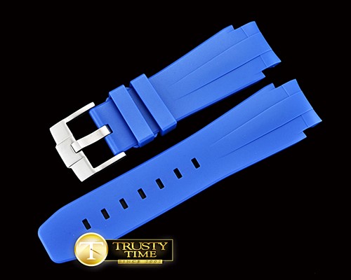롤렉스 Rubber B Blue Vulcanized Strap For Rolex DeepSea -ROLACC028E