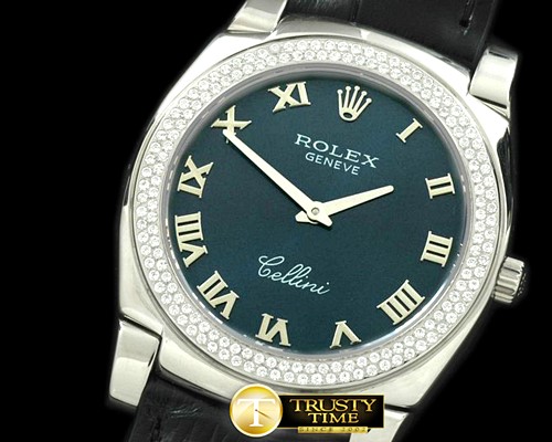 롤렉스 Cellini SS/LE Blue Swiss Qtz -ROLCEL041D