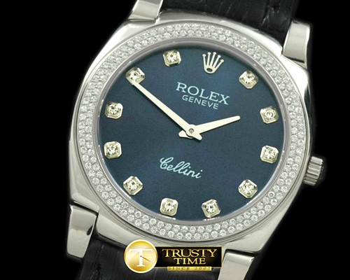 롤렉스 Cellini SS/LE Blue Diam Swiss Qtz -ROLCEL041I
