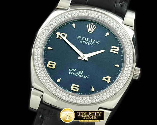 롤렉스 Cellini SS/LE Blue Num Swiss Qtz -ROLCEL041N