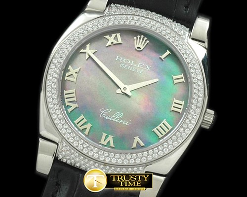롤렉스 Ladies Cellini SS/LE/Diam MultiTone Num Swiss Qtz -ROLCEL042A