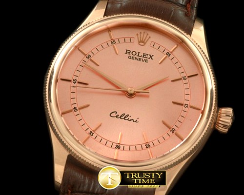 롤렉스 2014 Cellini Time RG/LE Rose Asia 2824 -ROLCEL063A