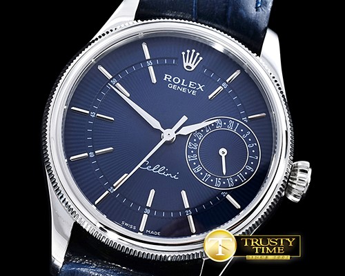 롤렉스 Cellini Date 39mm SS/LE Blue VFF Asia 3165 Mod -ROLCEL072C