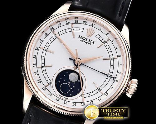 롤렉스 Cellini 50535 Moonphase RG/LE RXW Asia 2824 -ROLCEL075