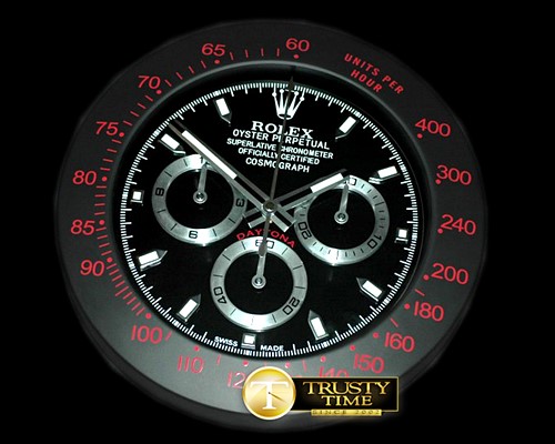 롤렉스 Dealer Clock Prohunter MkII Daytona Style Swiss Qtz -ROLCLK004