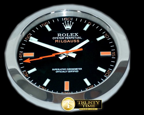 롤렉스 Dealer Clock Milgauss Style Black Jap Qtz -ROLCLK006