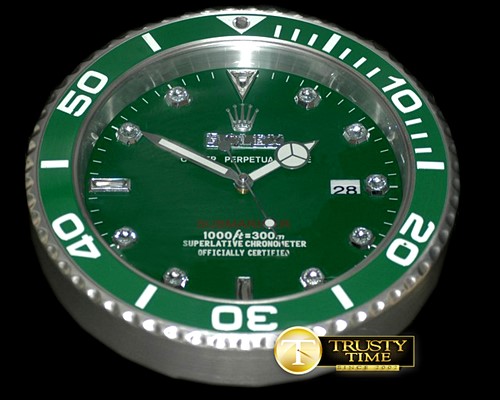롤렉스 Dealer Clock Submariner Style Swiss Quartz -ROLCLK031