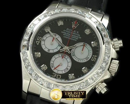 롤렉스 2011 SS/SQDiam/LE Blk/Wht Diam A7750 Sec@6 28800 -ROLDYT0091B