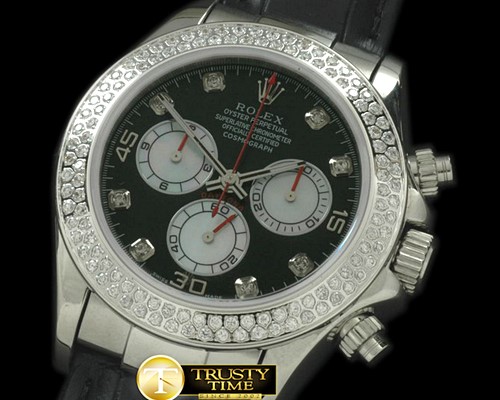 롤렉스 2011 SS/Diam/LE Blk/Wht Diam A7750 Sec@6 28800 -ROLDYT0091C