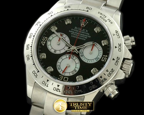 롤렉스 2011 SS/SS Blk/Wht Diam A7750 Sec@6 28800 -ROLDYT0092