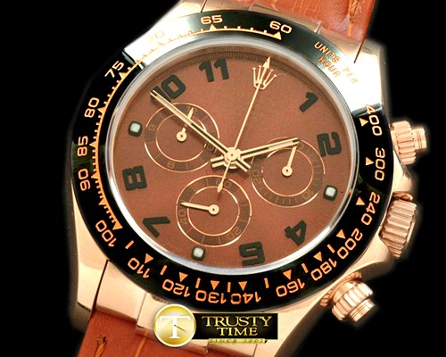 롤렉스 2011 RG/LE Brown Num A7750 Sec@6 28800 -ROLDYT0098