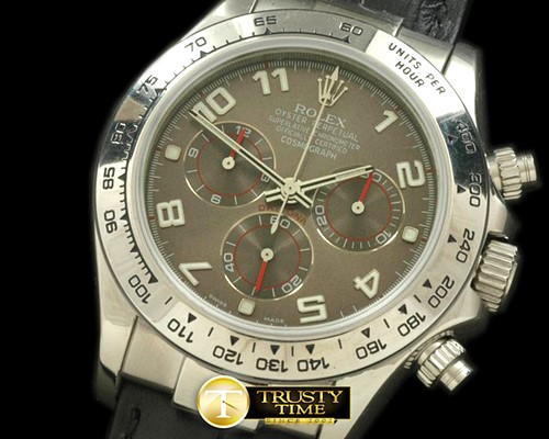롤렉스 Daytona 116519 SS/LE Grey Num A7750 Sec@6 -ROLDYT0107C