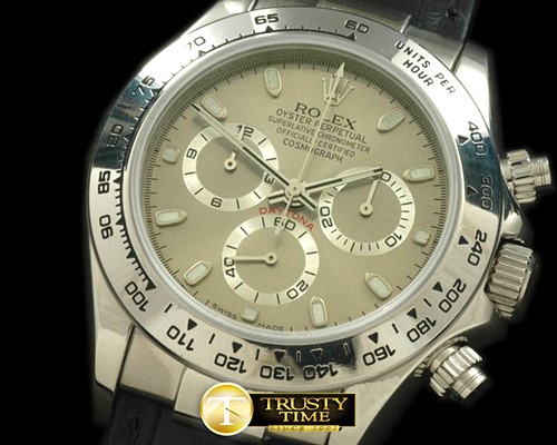 롤렉스 Daytona 116520 SS/LE Grey Stick A7750 Sec@6 -ROLDYT0108B