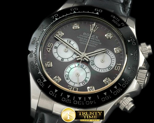 롤렉스 Daytona 116519 SS/CER/LE Grey Diam A7750 Sec@6 -ROLDYT0136G
