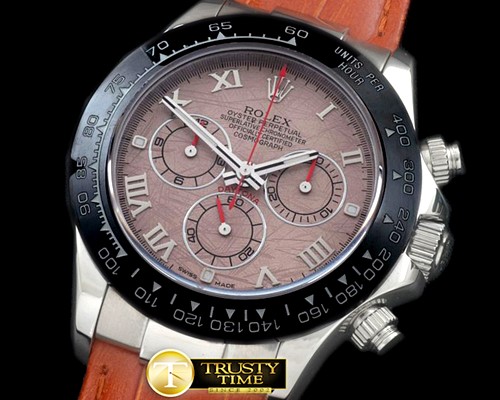 롤렉스 Daytona 116519 SS/CER/LE Brown Roman A7750 Sec@6 -ROLDYT0137E