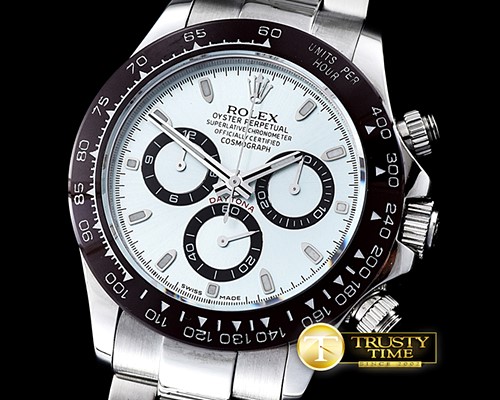 롤렉스 Daytona SS/SS Ice Blue Cer BP Ult A7750 Mod 4130 -ROLDYT0169B