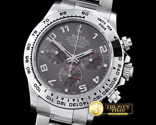 롤렉스 Daytona SS/SS Grey Num BP Ult A7750 Mod 4130 -ROLDYT0171C