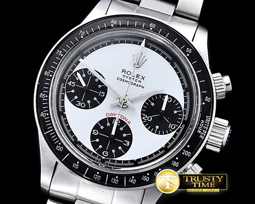 롤렉스 Daytona Ref.6263 Paul Newman SS/SS Wht/Blk A7750 -ROLDYT0195B