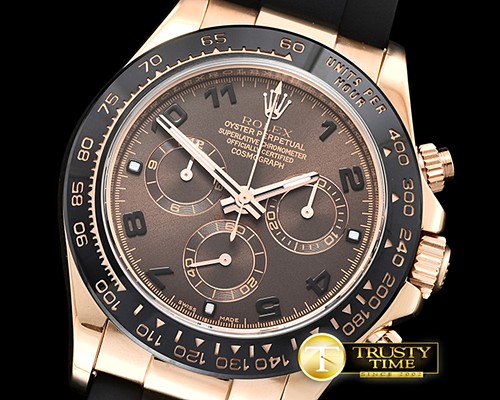 롤렉스 Daytona Cer RG/RU Brown Num BP Ult A7750 -ROLDYT0207B