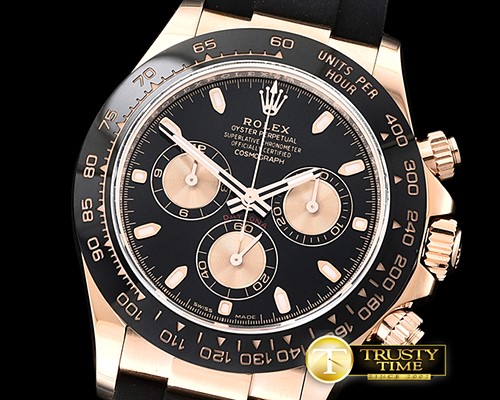 롤렉스 Daytona 116515 CER/RG/RU Blk Noob Asia 4130 Mod -ROLDYT0237F