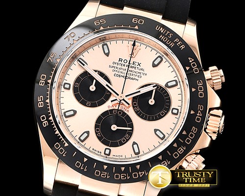롤렉스 Daytona 116515 CER/RG/RU Rose Noob Asia 4130 Mod -ROLDYT0237G