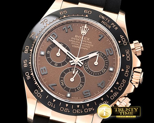 롤렉스 Daytona 116515 CER/RG/RU Brown Noob Asia 4130 Mod -ROLDYT0237H