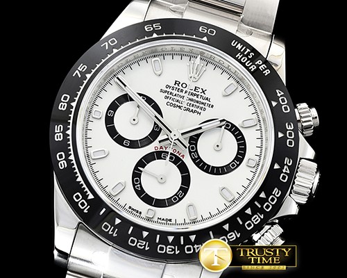롤렉스 Daytona 116500LN CER/SS/SS White ARF V2 A4130 Mod -ROLDYT0241A