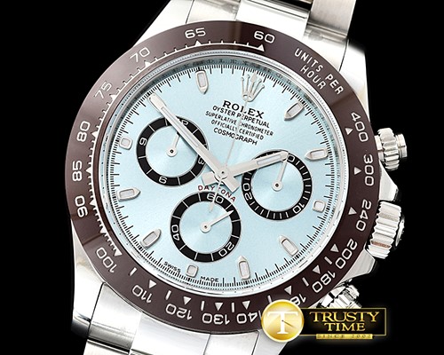 롤렉스 Daytona 116506 CER/SS/SS Ice Blue ARF V2 A4130 Mod -ROLDYT0243
