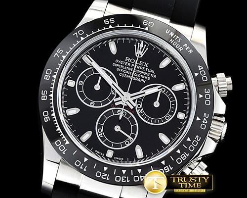 롤렉스 Daytona 116500 CER/SS/LE Black BP Asia 7750 A4130 -ROLDYT0246