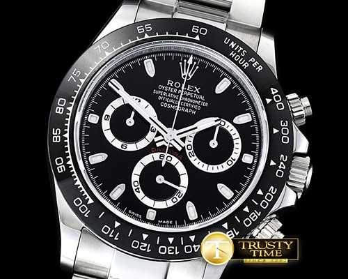롤렉스 Daytona 116500LN 904L CER/SS/SS Blk GMF A7750 A4130 -ROLDYT0254