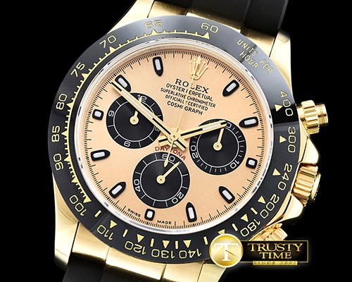 롤렉스 Daytona Cer YG/RU Gold Stk BP A7750 -ROLDYT200A