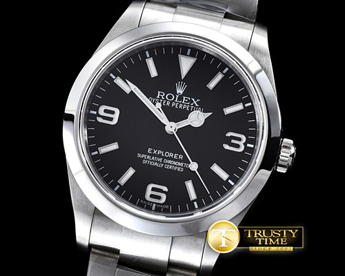 롤렉스 Explorer 1 214270 SS/SS Black JF Mod. SA3132 -ROLEXP1011