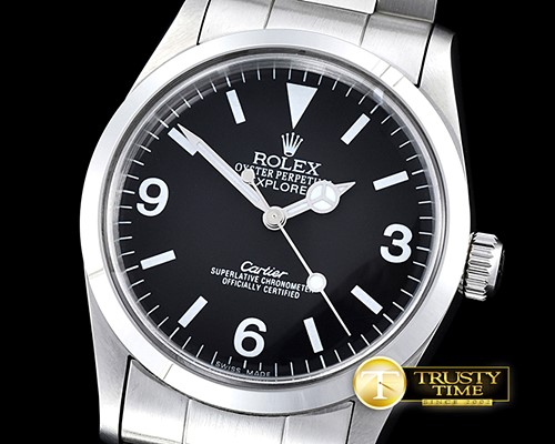 롤렉스 Exp 1 Ref. 1016 Cartier SS/SS Black Swiss 2836 -ROLEXP1012A