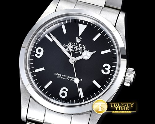 롤렉스 Exp 1 Ref. 1016 Orig SS/SS Black Swiss 2836 -ROLEXP1012B
