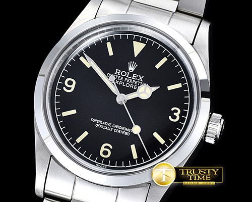 롤렉스 Exp 1 Ref. 1016 Orig Patina SS/SS Black Swiss 2836 -ROLEXP1012C