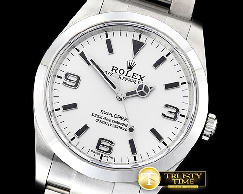 롤렉스 Explorer 1 Ref.214270 39mm Ftsy SS/SS Wht BP A3132 -ROLEXP1018
