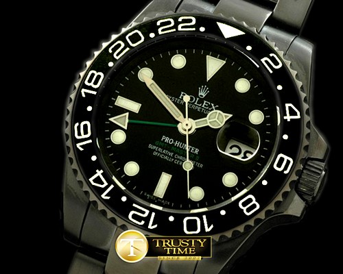 롤렉스 Pro Hunter GMT PVD/PVD Swiss 2836 -ROLGMT086A